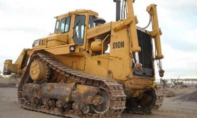 Consignment picture of large bulldozer